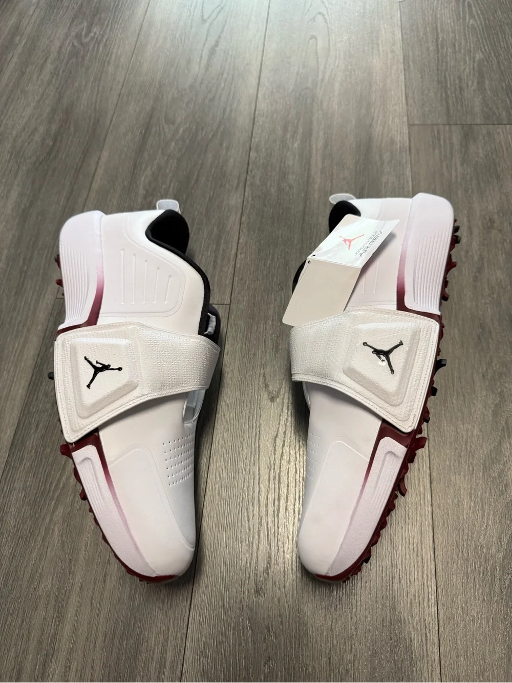 Nike Air Jordan Rev Golf Shoes White Black Team Red FV6338-104 Men’s Sz 15 NEW